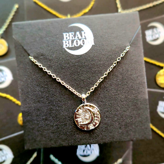 Coin Necklace | MOON